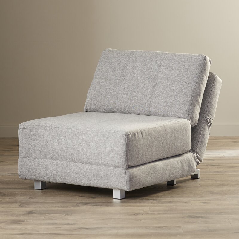 Ebern Designs Hersey Convertible Chair & Reviews | Wayfair